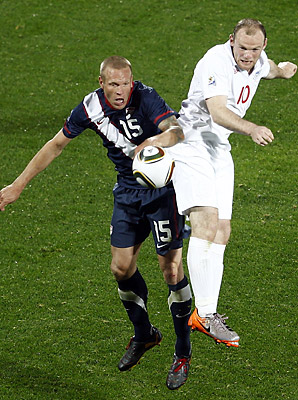 Demerit playing against Rooney in the 2010 World Cup