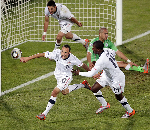 Donovan Scoring against Algeria in World Cup - Visualising Success