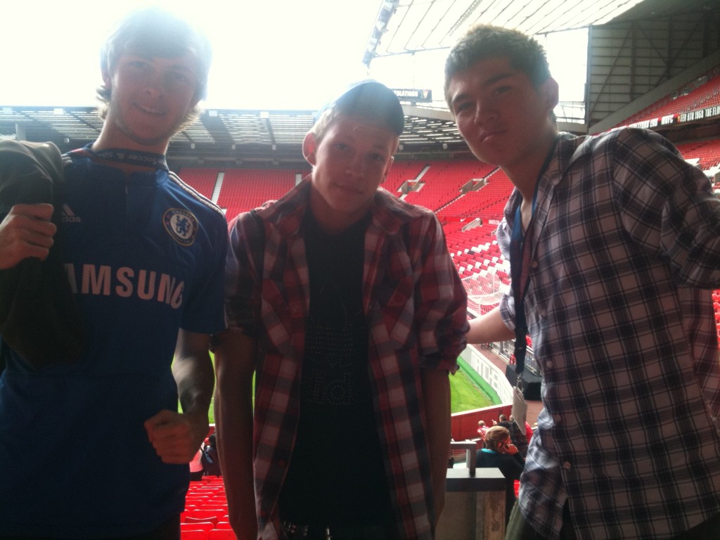 Bobby Charlton Camp at Manchester United Old Trafford