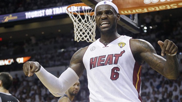 Lebron James trains smart
